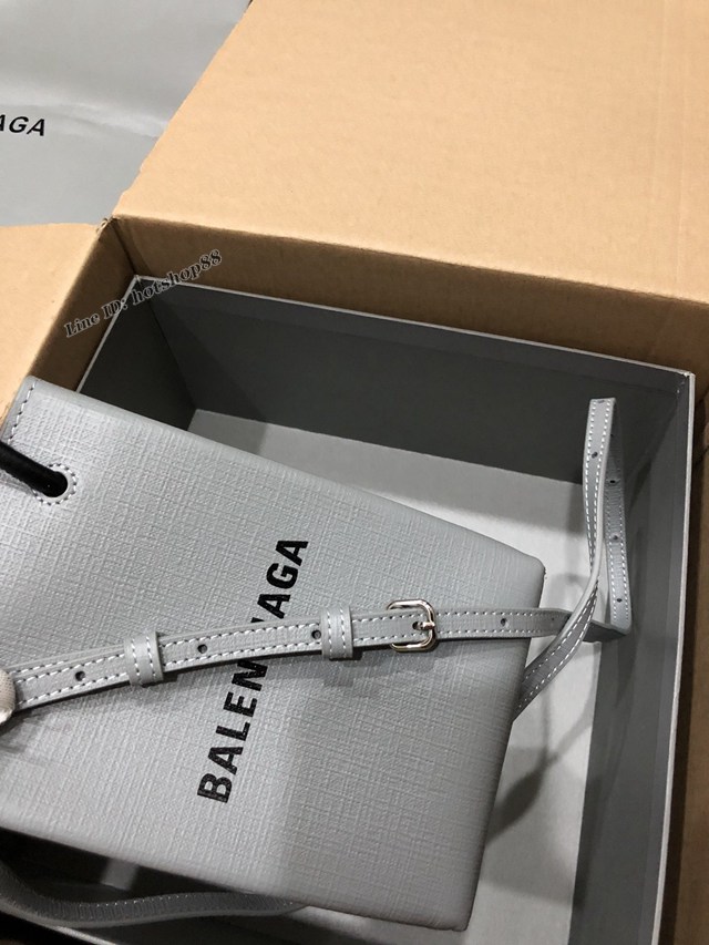 Balenciaga專櫃爆款牛皮購物袋 巴黎世家手提肩背迷你女包手機包 fyj1990